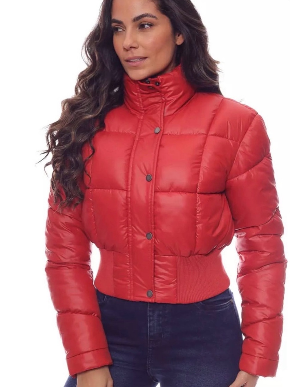 Red Puffer Jacket